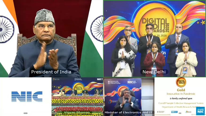 Digital India Gold Icon Award