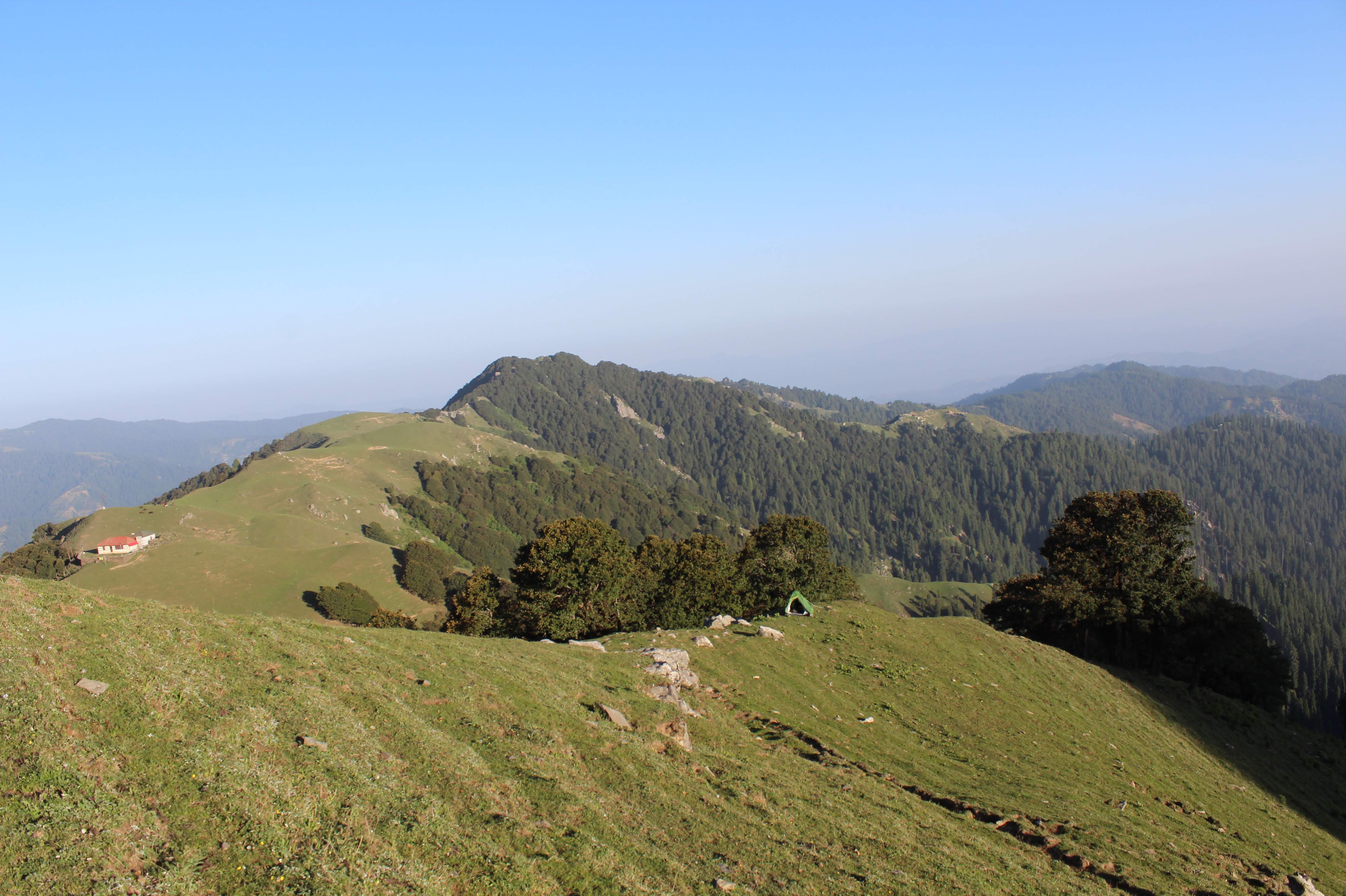 CAMPING AT SHIKARI DEVI