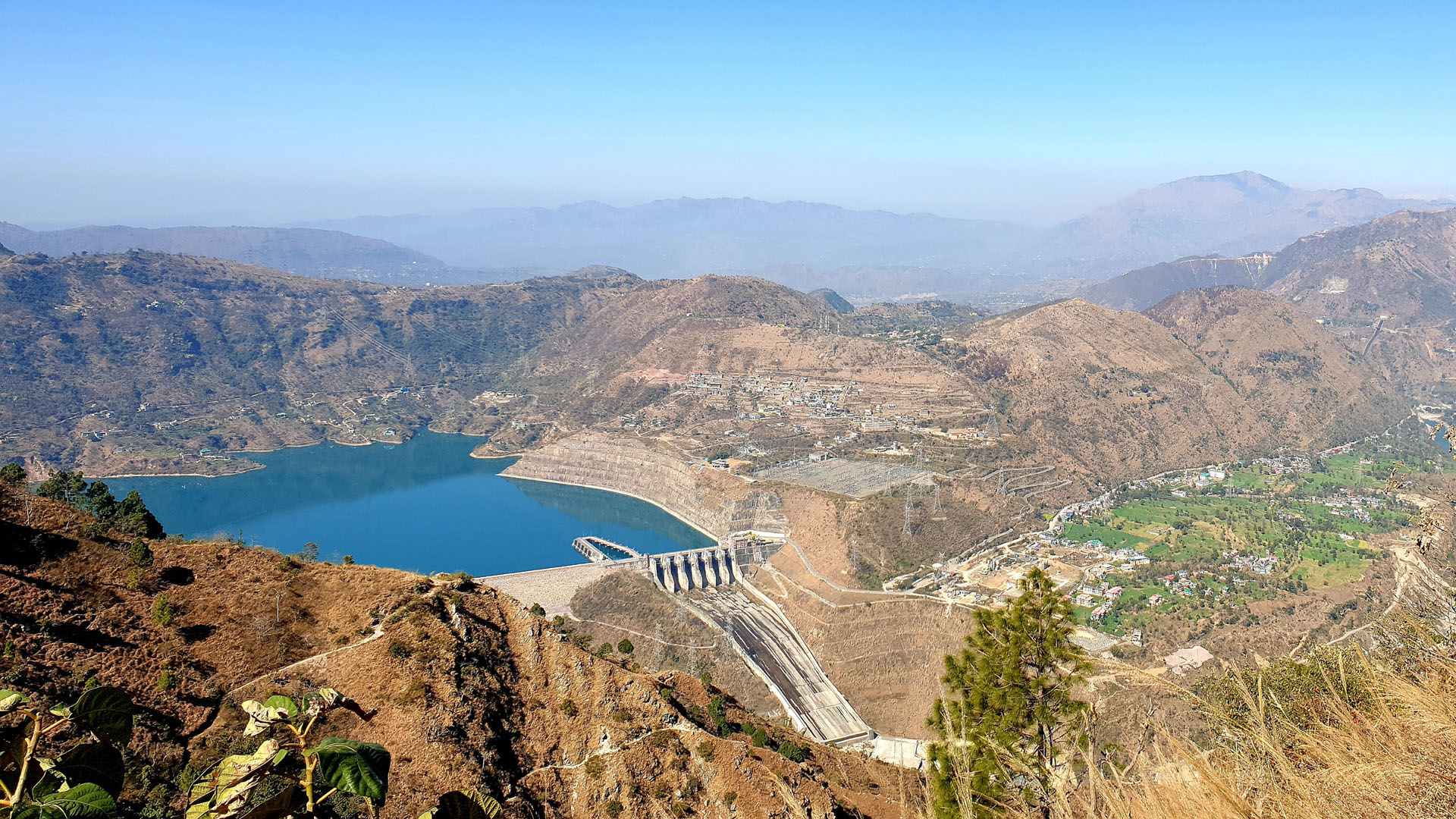 NTPC Koldam view in daylight