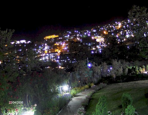 A VIEW OF SHIMLA AT NIGHT