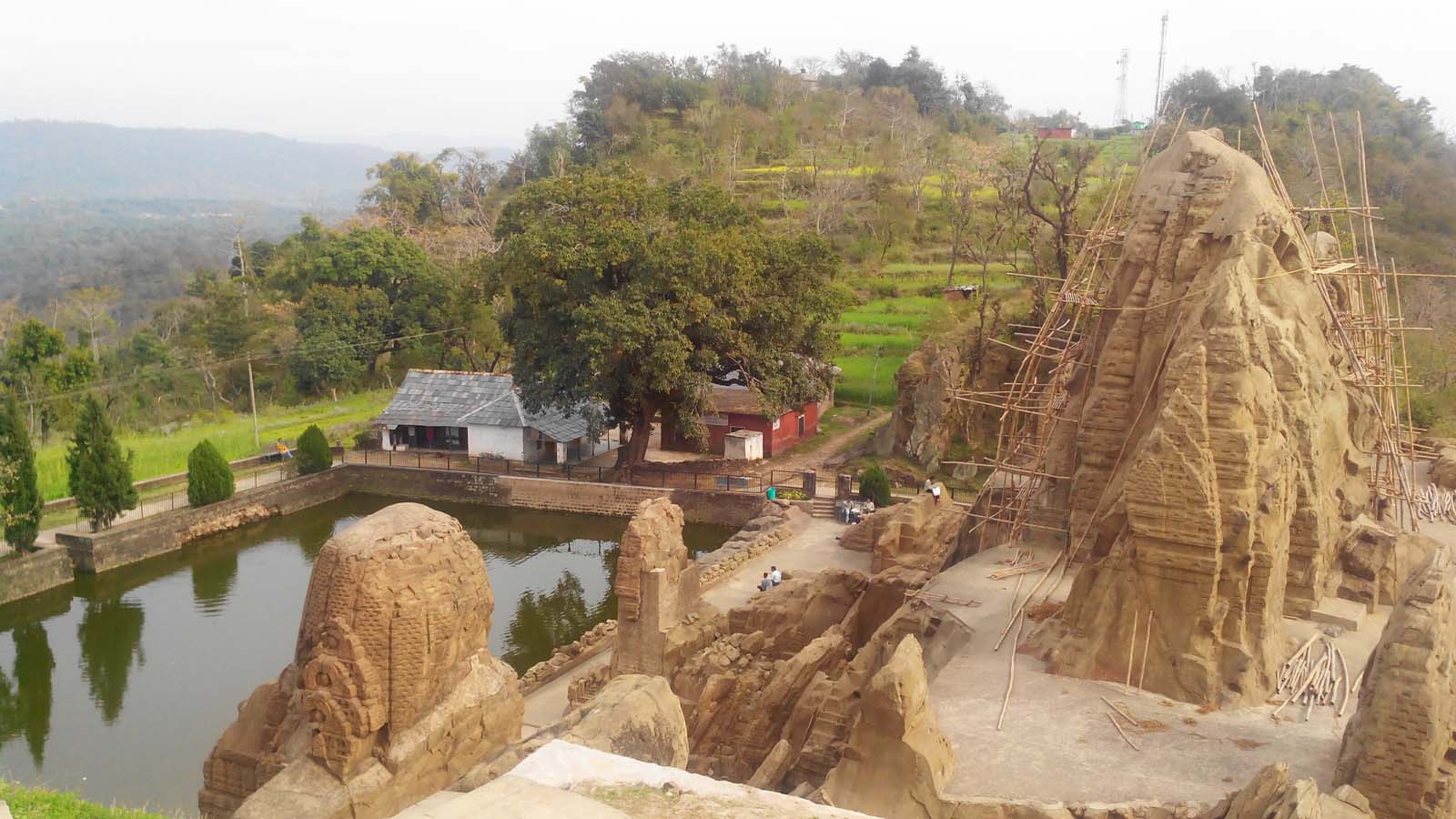 ROCK CUT TEMPLE, MASROOR, KANGRA