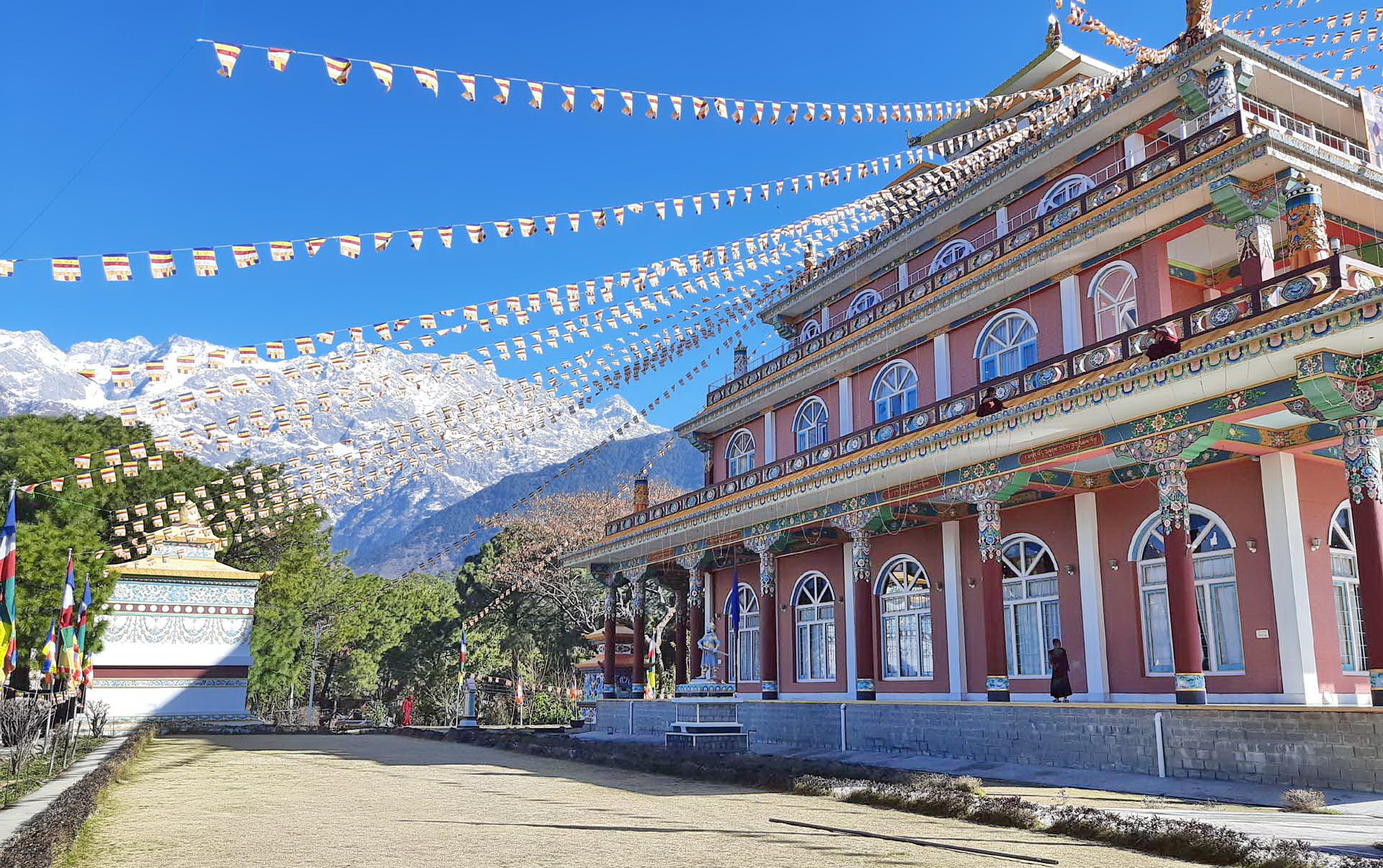 GOPALPUR MONASTERY, RAKH,PALAMPUR