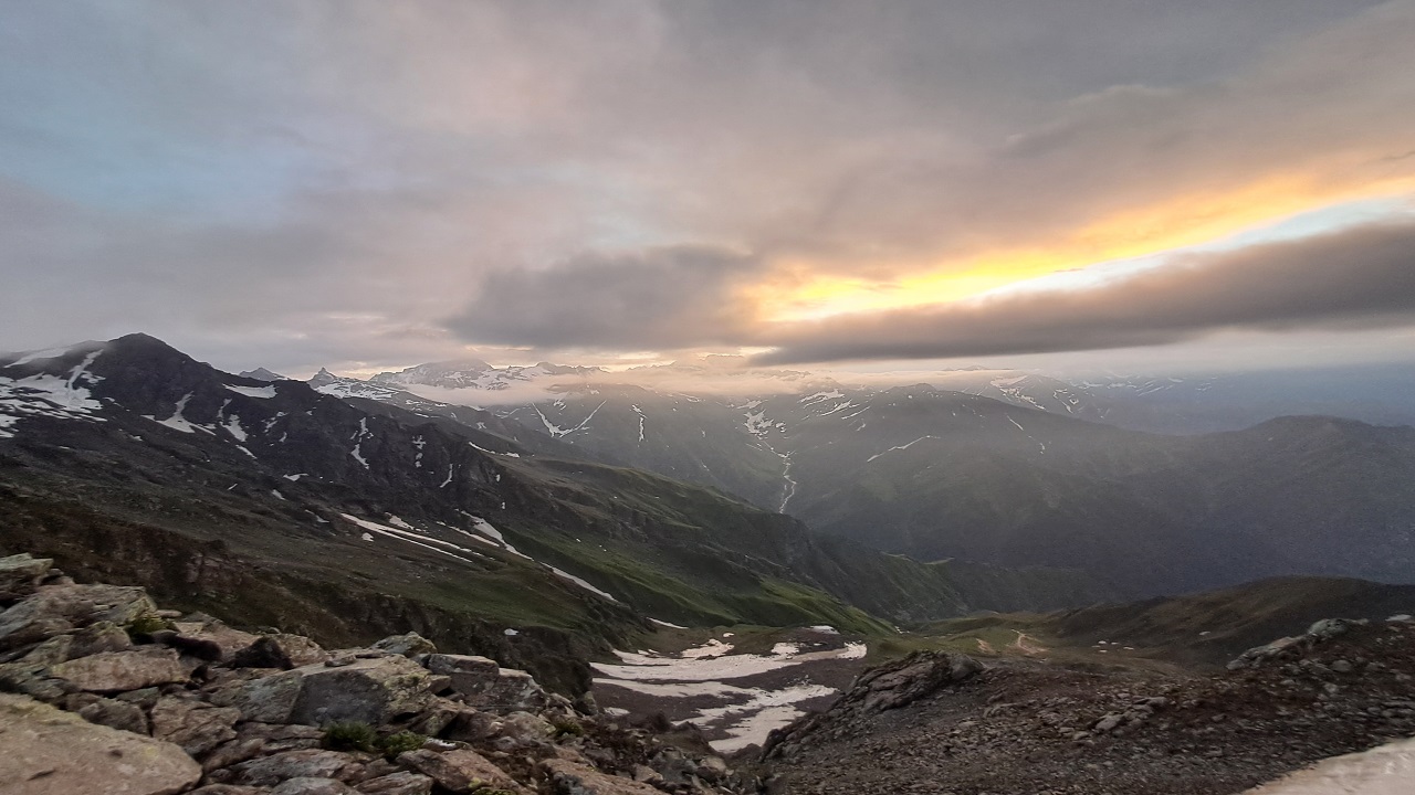 View from Nain Sarovar