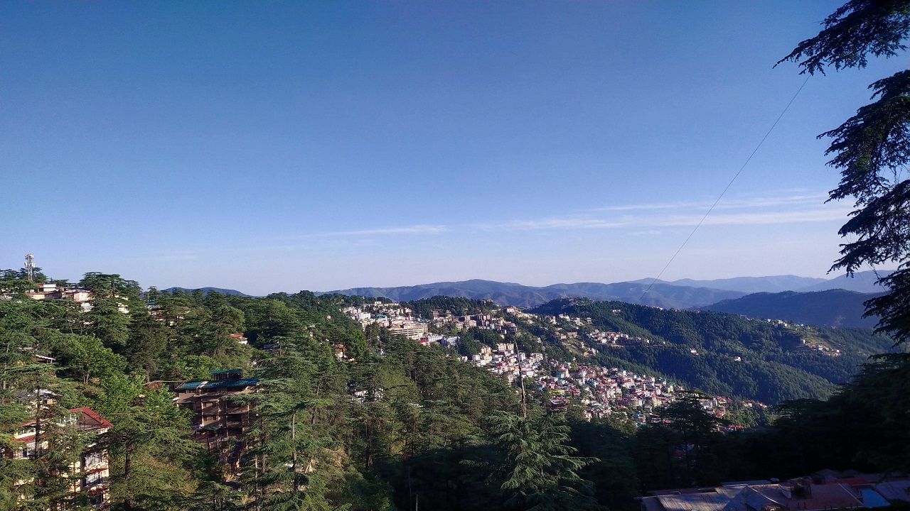 View From Nigam Vihar, Shimla
