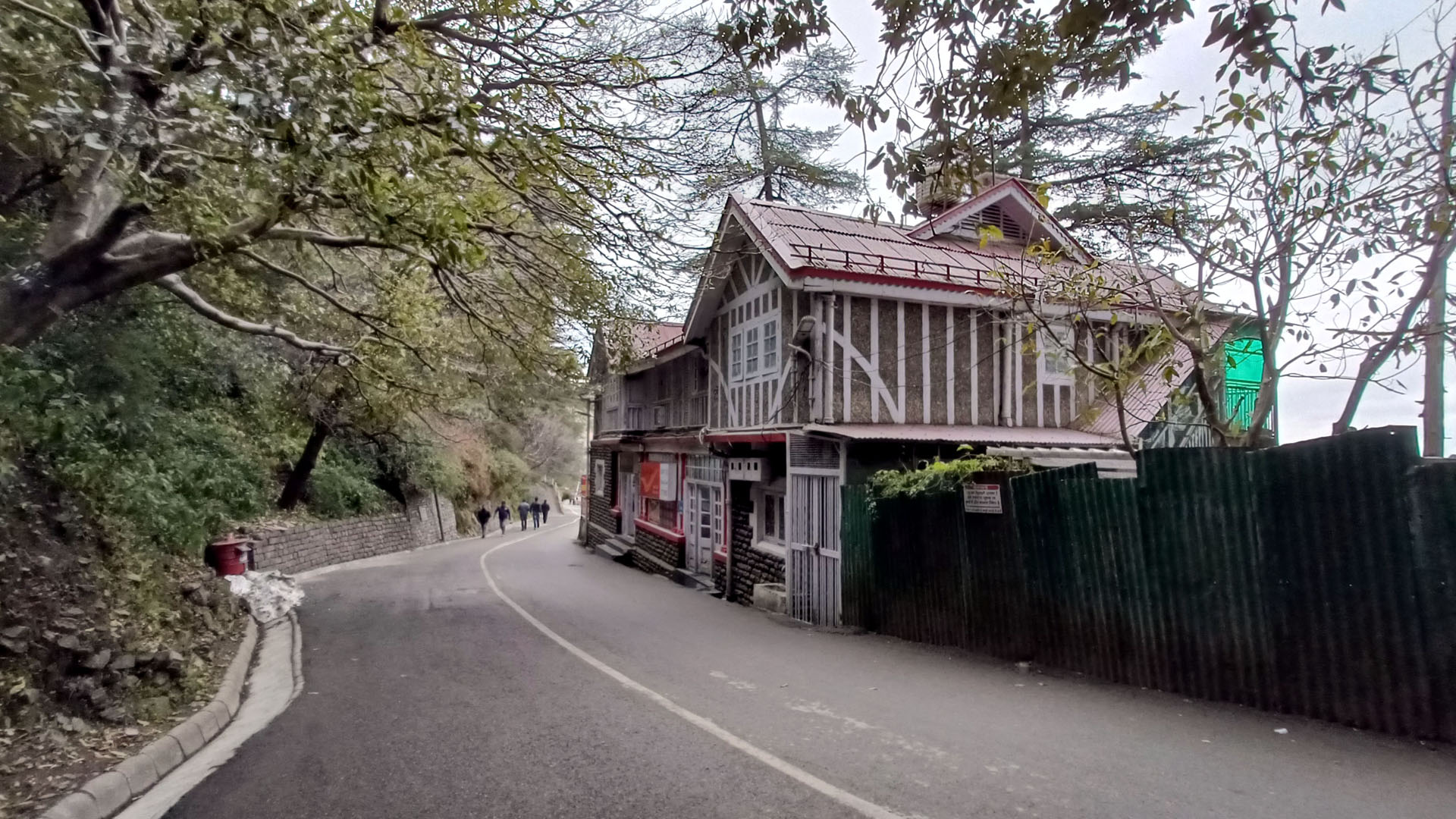 Snow covered Shimla View