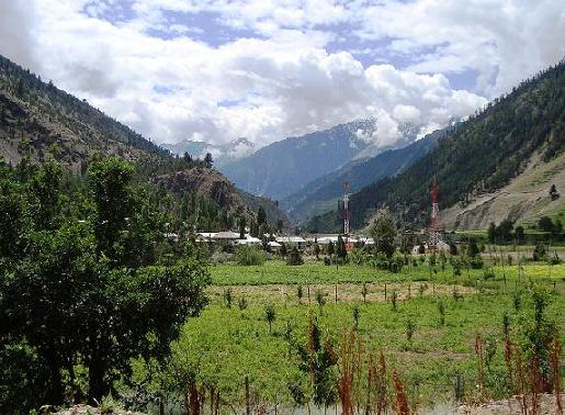 BEAUTIFUL VIEW ON THE WAY TO MADGRAUN, LAHAUL AND SPITI