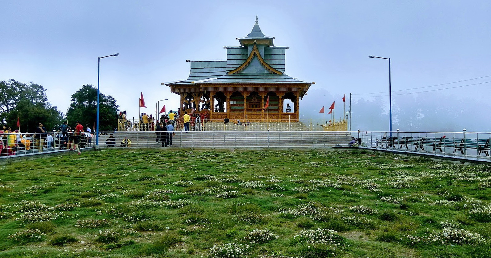 VIEW OF HATU TEMPLE, NARKANDA