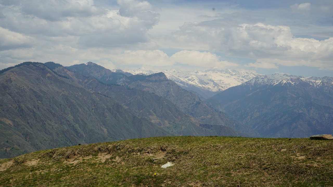 View from Bijli Mahadev Temple
