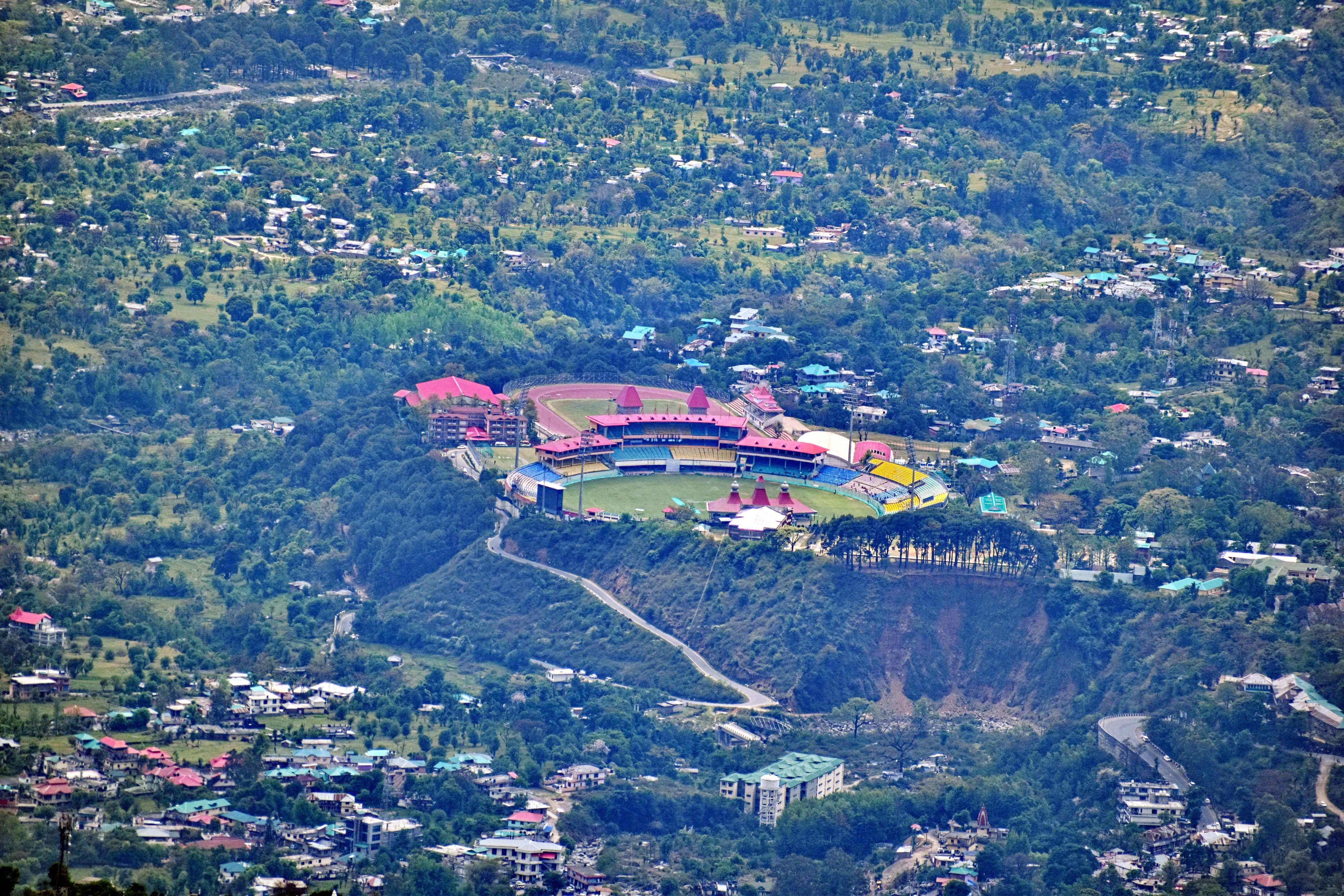 CRICKET STADIUM DHARAMSHALA