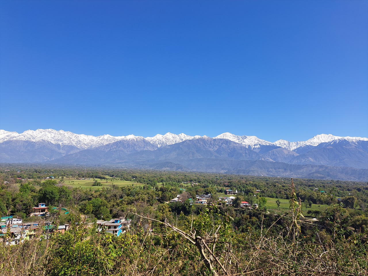 View of Dhauladhar Range