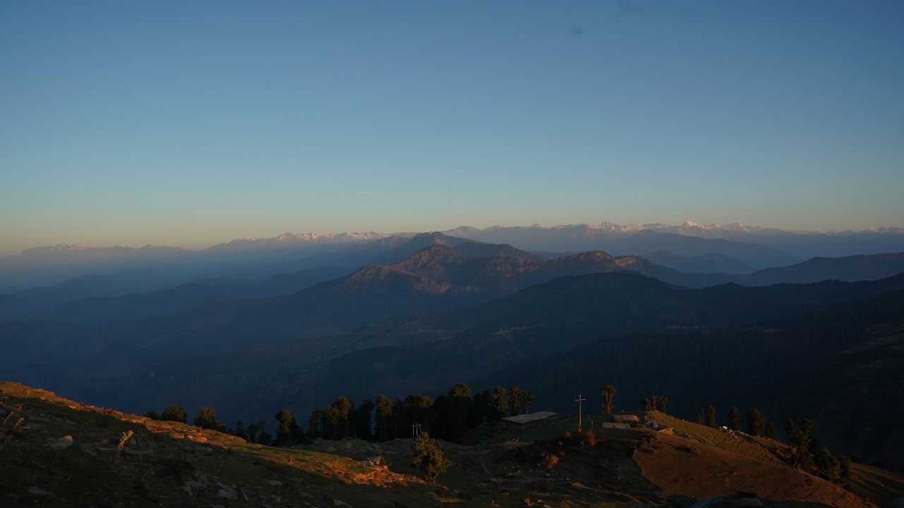 Mountains View from Prashar Lake